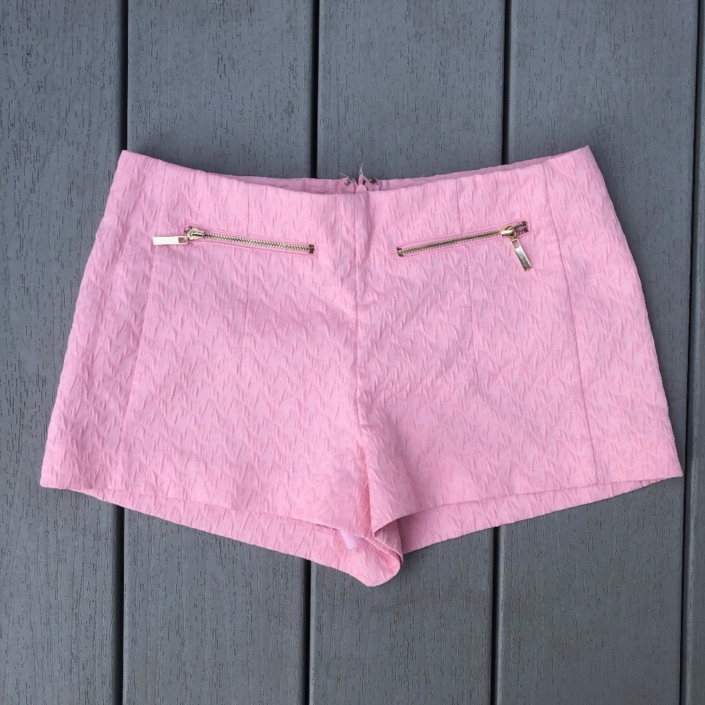 Pink Silky-Like Shorts, Size XS
